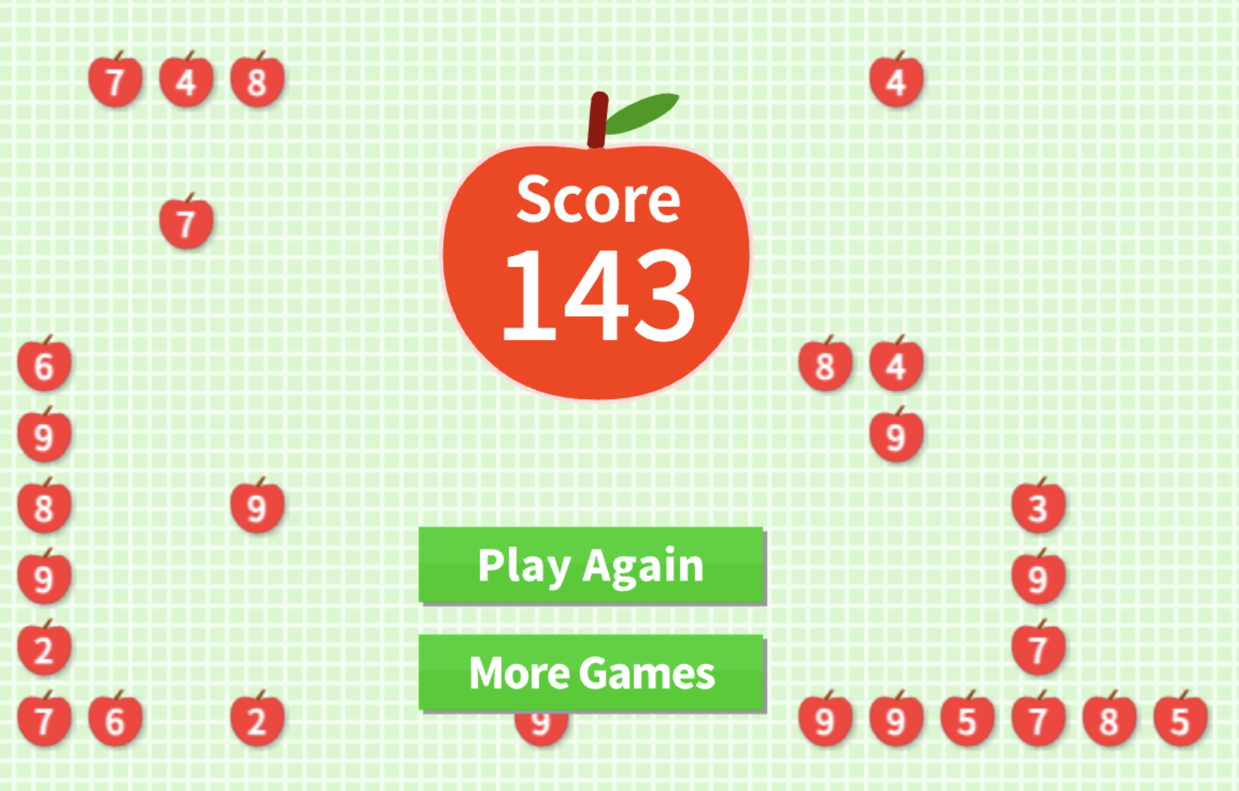 FruitBox High Score